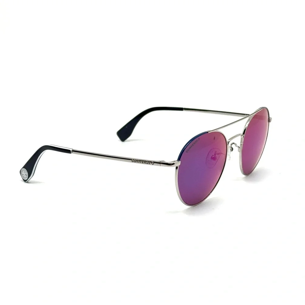 Converse Sunglasses Round Gradient Lenses Unisex Aviators Double Bridge SCO057Q